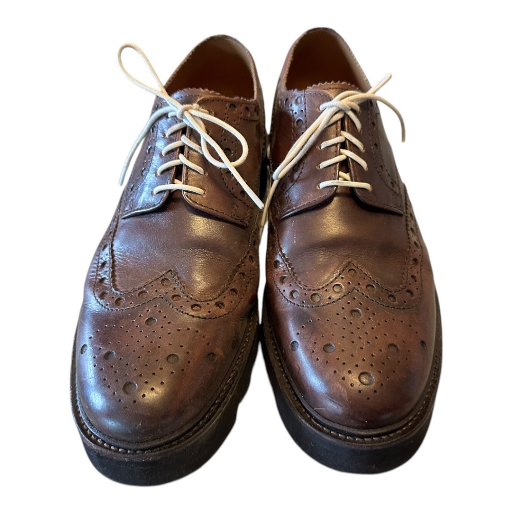 Grenson "Gendry" Wingtip with Modern Lug Sole – Size 10.5 US (Brown)